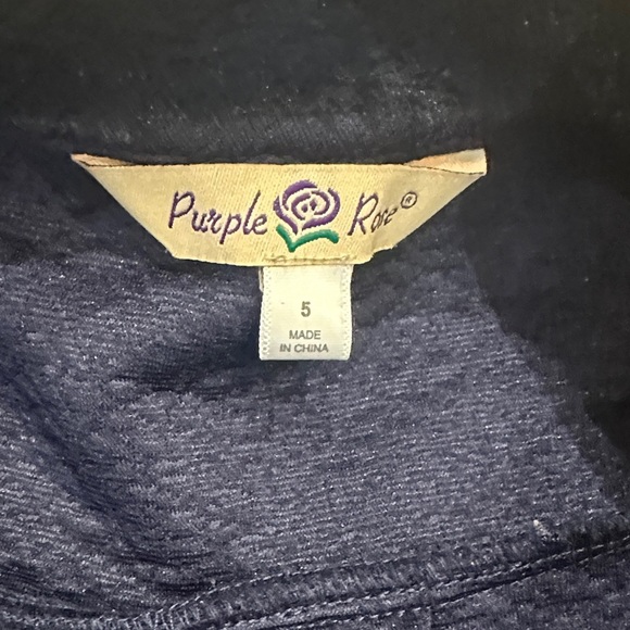 Chic Navy Kids Cape Coat - Picture 6 of 6